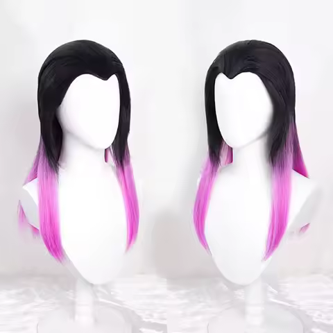 HAIRJOY Synthetic Hair Valorant Reyna Cosplay Wig Long Straight Double Color Wigs