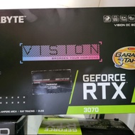 GIGABYTE GeForce RTX 3070 VISION OC 8GB GDDR6 NON LHR