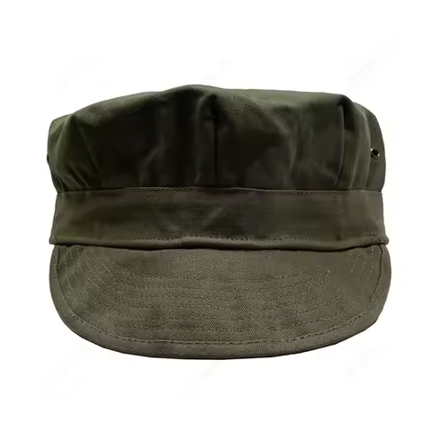 WW2 US HBT USMC GREEN MARINE CORPS CAP HAT NO LOGO US/401102