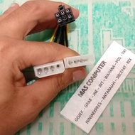Kabel power vga 6 pin kabel power vga 6 pin fimele to 2 molek mele