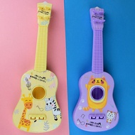 ❆♚Muzik kanak-kanak, gitar kecil, boleh memainkan alat muzik simulasi Ukulele, mainan bayi lelaki dan wanita, berumur 3-