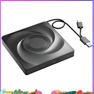 External CD/DVD Drive Burner, CD ROM DVD Player Portable CD Reader for Laptop PC  11/10/7 Linux  OS 