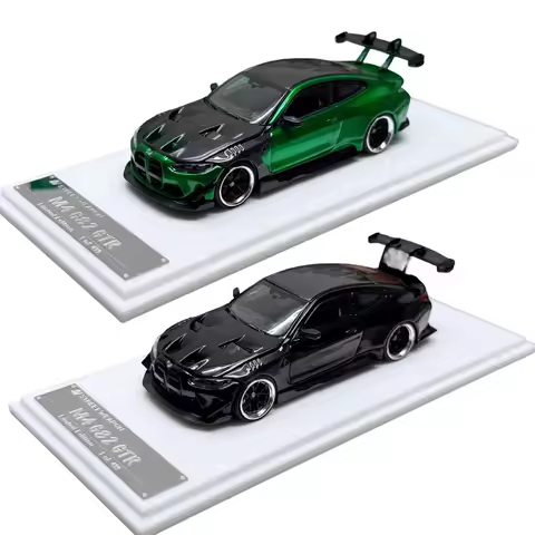 In Stock SW 1:64 G82 M4 GTR Competition Full Widebody Kit Diecast Diorama Car Model Collection Stree