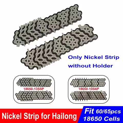 13S5P 10S6P Nickel Strip for Hailong E-Bike Battery 36V 10S 6P 48V 13S 5P Nickel Tape for DIY Hailon