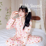 2026โปร 2.2 พร้อมส่ง ชุดนอนnemuri Pajamas ชุดนอนผู้หญิง ชุดนอนแขนสั้น ชุดนอนแขนยาว ลายน่ารัก ฟรีไซส์