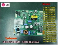 อะไหล่ของแท้/เมนบอร์ดตู้เย็น แอลจี/LG ใช้ได้กับตู้เย็นLG 20รุ่น /EBR83664860EBR83664820