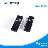 10PCS/lot SN74HC00N DIP14 SN74HC00 74HC00 Logic gate Quad 2-Input New