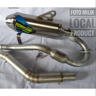 Crf150l klx150 xr150 xr200 crf230 Muffler, Rocket Exhaust 4