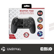 Emio Nintendo Switch Switch Pad 5 in 1 Controller Black  - Unrival