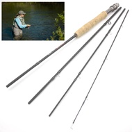 Fly Fishing Rod King Fisher Carbon Fiber Ultralight Weight Fly Fishing Rod Barangan Fly Rod Sungai T
