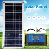 MATAHARI 18V 10W Polycrystalline Solar Panel with Battery Charger Controller, Solar Polycrystalline 