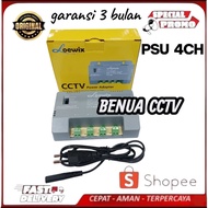 LOEWIX 4CH LED Light Power Supply FULL HD 12V CCTV/ - 4CH PSU Power Supply BOX 60 Watt