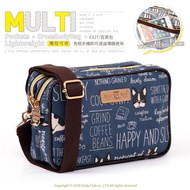 Made In Taiwan Waterproof Bag Dolly Club Out-Of-Season Style Color outlet Area~Double Side Backpack 