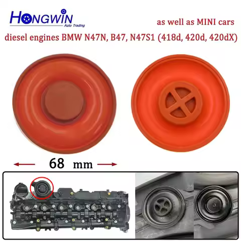 11127823181 PCV Valve Cover Membrane For N57 N57Z BMW 3 5 Series X3 X4 X5 X6 N57 E90 E91 E92 E93 F30