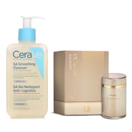 CeraVe CeraVe SA Smoothing Cleanser(Random Packaging) 236ml X EcKare Haumanu Capsule30Capsules 2pcs