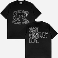Teenage death star 21TH'century boy t-shirt / men'skaos band Wanita