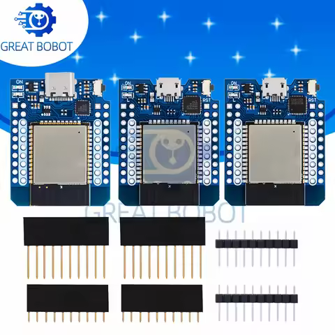 For Wemos D1 MINI ESP8266 ESP32 ESP-32S WIFI Bluetooth CP2104/ch9102 Development Board Module For Ar