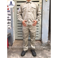 Quần áo điện lực xám EVN HOTLINE 2023