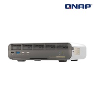 QNAP 5-bay All-Flash NASbook; Intel Core i3-1320PE 8C(4P+4E)/12T up to 4.50GHz, onboard 12GB RAM (no
