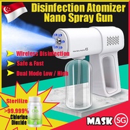 K5 Wireless Nano Atomizer spray Disinfection spray Gun Sanitizer spray machine