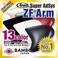 Arai Helmet Parts Super AdSys ZF Arm - Various Colors