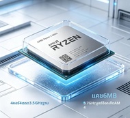 AMD | AMD Ryzen3 R3 2200G หรือ PRO 2200G ซีพียูมือสอง 4 คอร์ 4 เธรด 3.5GHz 14nm Zen Socket AM4
