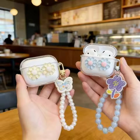 fashion keychain case For Sony WF-C710N /WF-C700N / WF-C510/ WF-C500 Case Silicone earphone Cover Fo