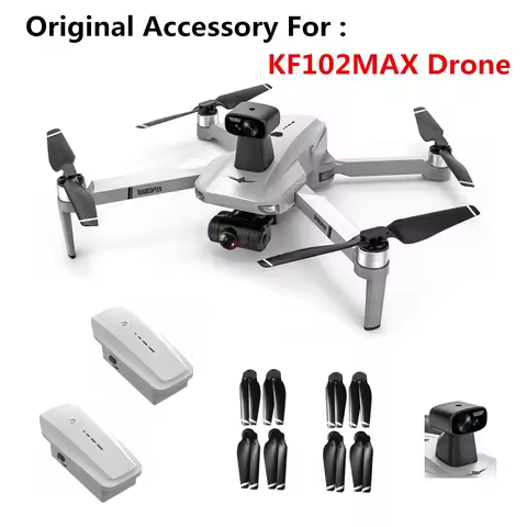 KF102 / KF102MAX Drone Original Accessories 7.4V 2200mAh / Propeller Maple Leaf / Use For KF102 Dron