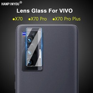 For ViVO X70 / Pro 6.56" X70 Pro Plus 6.78" Clear Ultra Slim Back Camera Lens Protector Rear Camera Lens Cover Soft Fiber Tempered Glass Guard Protection Film