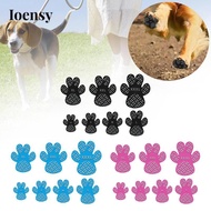 [Ioensy] 4Pcs Dog Paw Pads Paw Grips Traction Pads Waterproof Non Slip Dog Grippers Stronger Self St