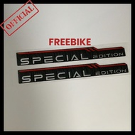 (ERROR IS CHANGE) bag FORK STICKER, SIDE STICKER SPECIAL EDITION BLACK