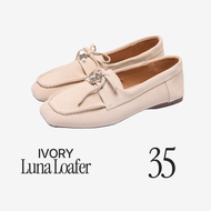 chuuchop(C8408) Luna Loafer รองเท้าโลฟเฟอร์หนังกลับ