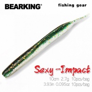 BEARKING sexy impact Soft Lures 10cm 2.7g Fishing Artificial Silicone Bass Pike Minnow Swimbait Jigg