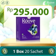 ROOVE 2 BOX GIFT . BLUEBERRY STRAWBERRY. shaker roove Medan Jakarta