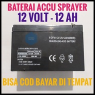 Baterai Accu Aki 12 Ah Original Tengki Sprayer Elektrik [Populer]