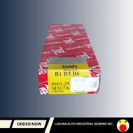 TAIHO Main Bearing M317A Size 0.25 for MAZDA B1 , B2 , B6