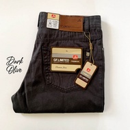 GF.LIMITED CASUAL!!! Celana Kain Kanvas Fashion Gf.Limited Original Regular Fit Non Strech 28-38
