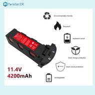 【ของแท้ 100%】11.4V 4200 mAhแบตเตอรี่LipoสำหรับHubsan Zino H117S Zino Proสำหรับ โดรนRCชิ้นส่วนข้อมูลจำเพาะ: 4200 mAh