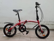 MONGOOSE FOLDING BIKE 16" READY STOCK MALAYSIA