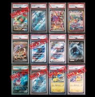 現貨 即日寄出 PSA10 ⭐️2800+好評⭐️ 急凍鳥 耿鬼 雷公 達克萊伊 洛奇亞 利基亞 太樂巴戈斯 布莉姆溫 烈空座 比卡超 噴火龍 夢夢 夢幻 pikachu Japanese GEM M