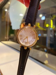 【Hot selling】 Fashion Leather Watch Strap Simple Elegant Style Light Luxury Small Exquisite Lady