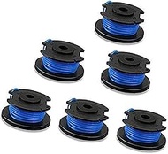 String Trimmer Replacement Spool Line, 0.065" Autofeed Replacement Spools, for Ryobi, One+ AC14RL3A 