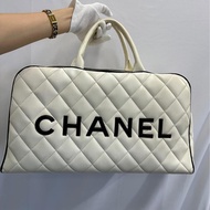 cHANEL白色保齡球包 vintage