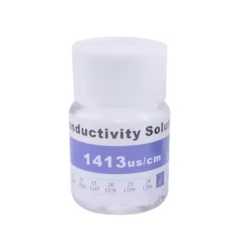 Calibration Solution For EC TDS Testers 25ml 84us/cm 1413us/cm 12.88ms/cm 1382ppm TDS PH ORP Calibra