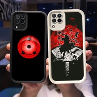 O-45 Naruto Itachi Casing for Samsung Galaxy A22 A12 5G Black and White