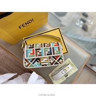 [High Quality] (with Box) Embroidered Baguette Handbag Crossbody Bag Shoulder Bag