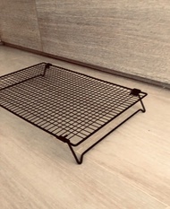 全新 可收摺式 電磁爐 黑色金屬網架 上架 Black Metal Cooling net Rack on top of induction oven