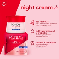 [DOUBLE] PONDS AGE MIRACLE DAY CREAM 50G &amp; NIGHT CREAM 50G POND S AGE