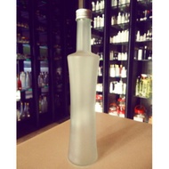 (1 Bottle) Frosted Glass Bottle 500ML