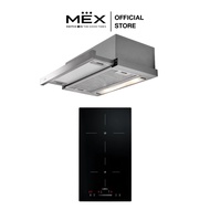 MEX Set รุ่น VSB532 + SL26 เตาแม่เหล็กไฟฟ้าฐานกระจกเซรามิคและเครื่องดูดควันแบบสลิมไลน์